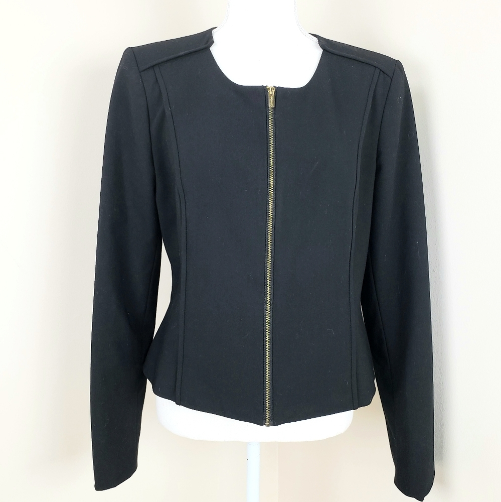 Calvin Klein zipper blazer